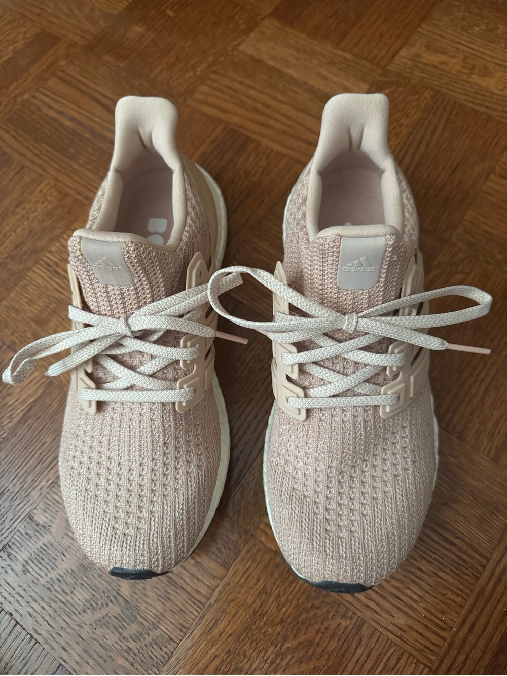 Adidas UltraBoost 4.0 Women’s Blush Nude Running Shoes Size 8 - Almost New!